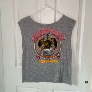 Sleeveless Rocker Tee